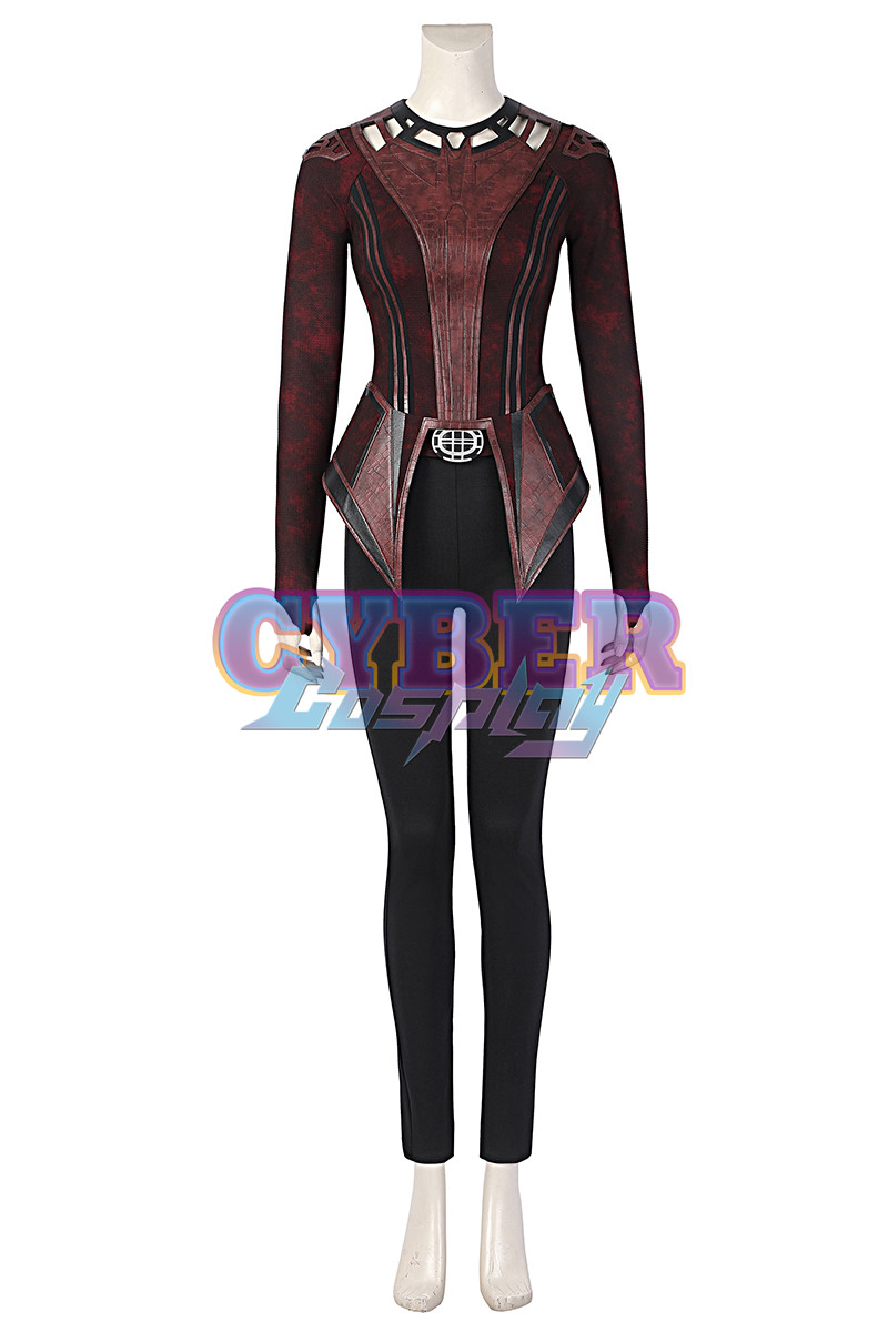 Doctor Strange in the Multiverse of Madness Wanda Scarlet Witch Cosplay Costume C01027
