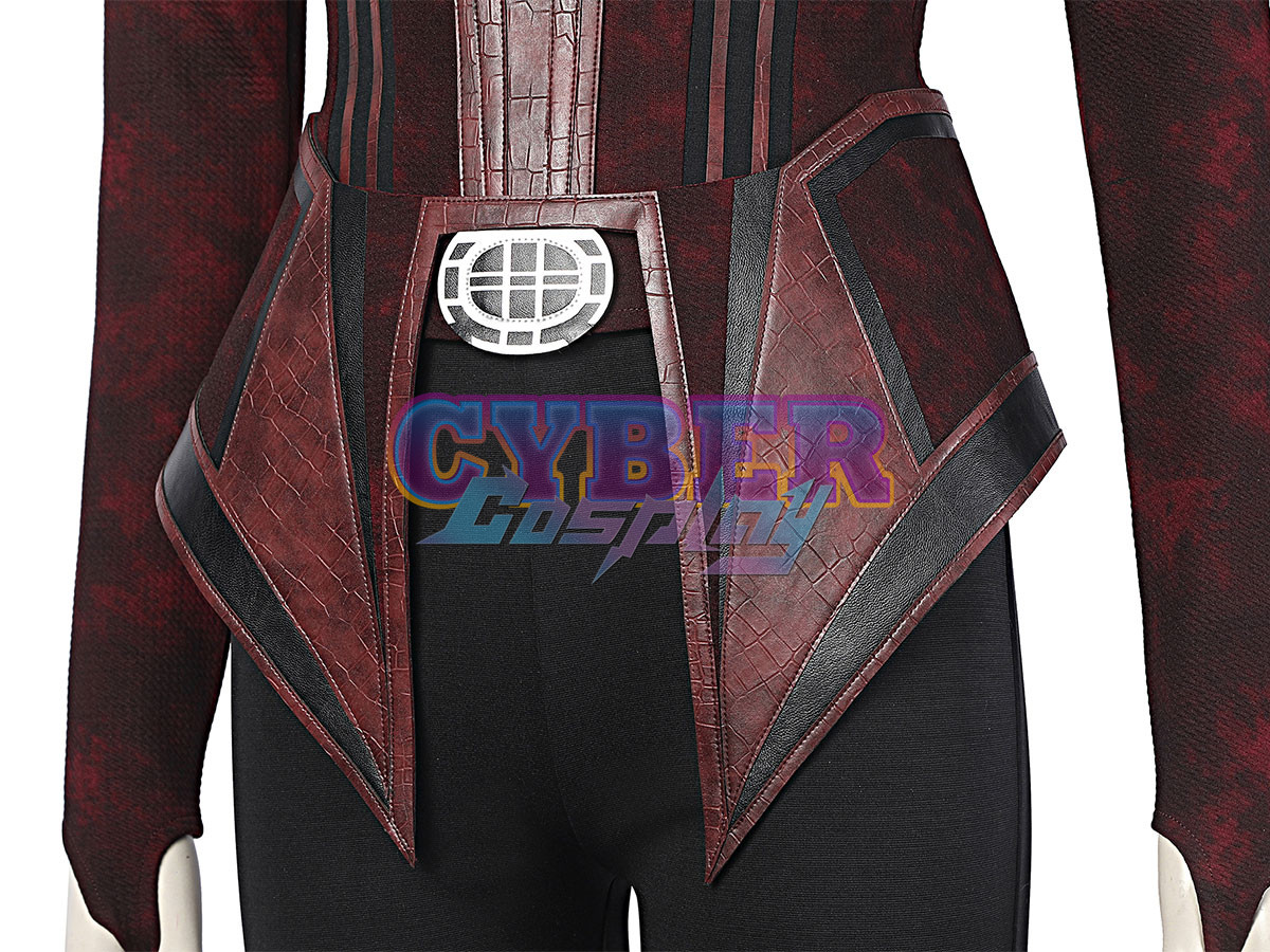 Doctor Strange in the Multiverse of Madness Wanda Scarlet Witch Cosplay Costume C01027
