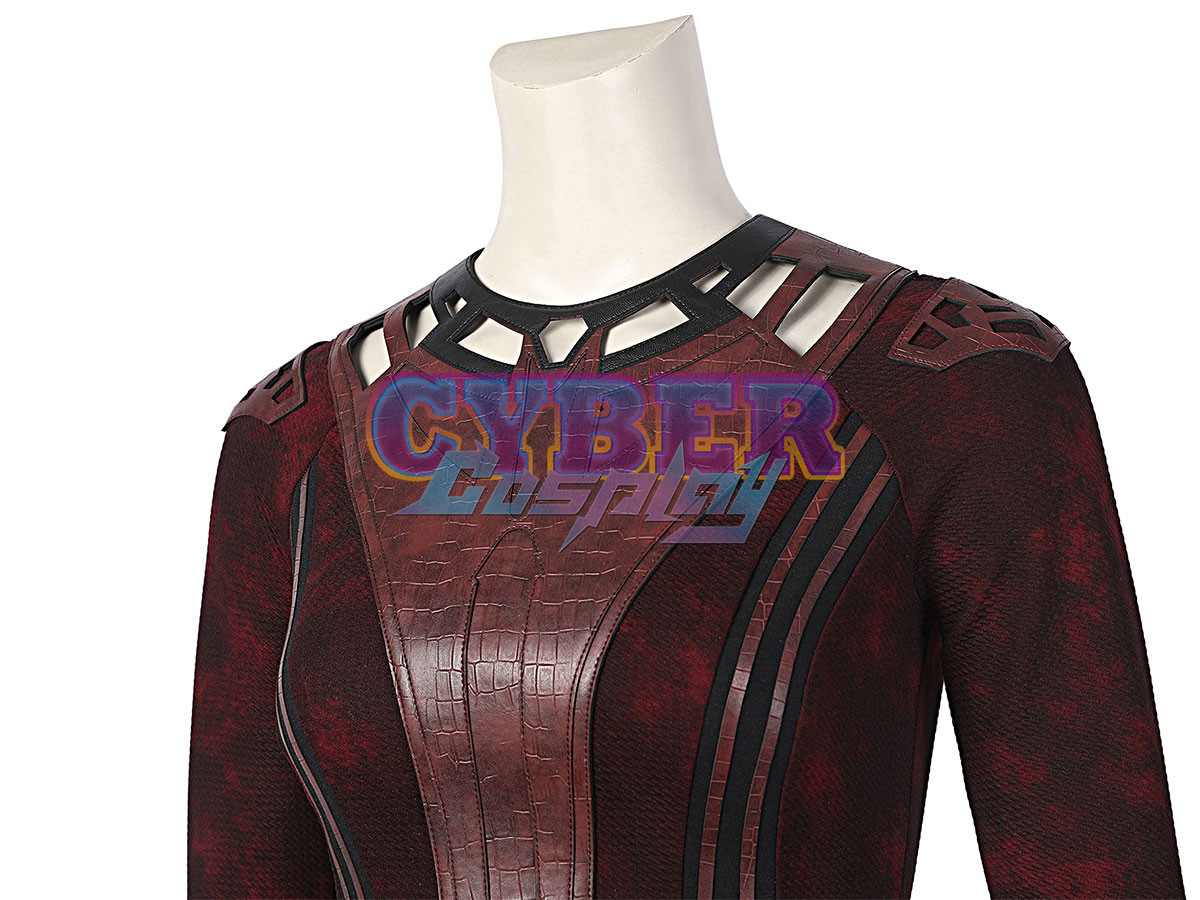 Doctor Strange in the Multiverse of Madness Wanda Scarlet Witch Cosplay Costume C01027