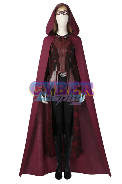 Doctor Strange in the Multiverse of Madness Wanda Scarlet Witch Cosplay Costume C01027