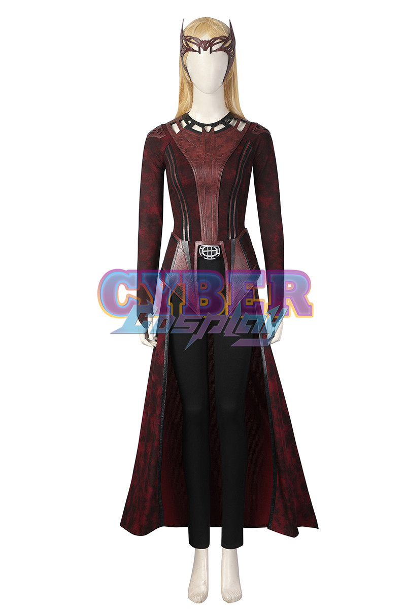 Doctor Strange in the Multiverse of Madness Wanda Scarlet Witch Cosplay Costume C01027