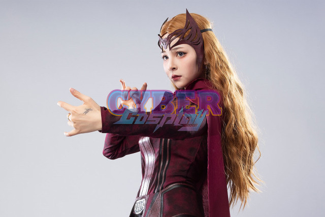 Doctor Strange in the Multiverse of Madness Wanda Scarlet Witch Cosplay Costume C01027