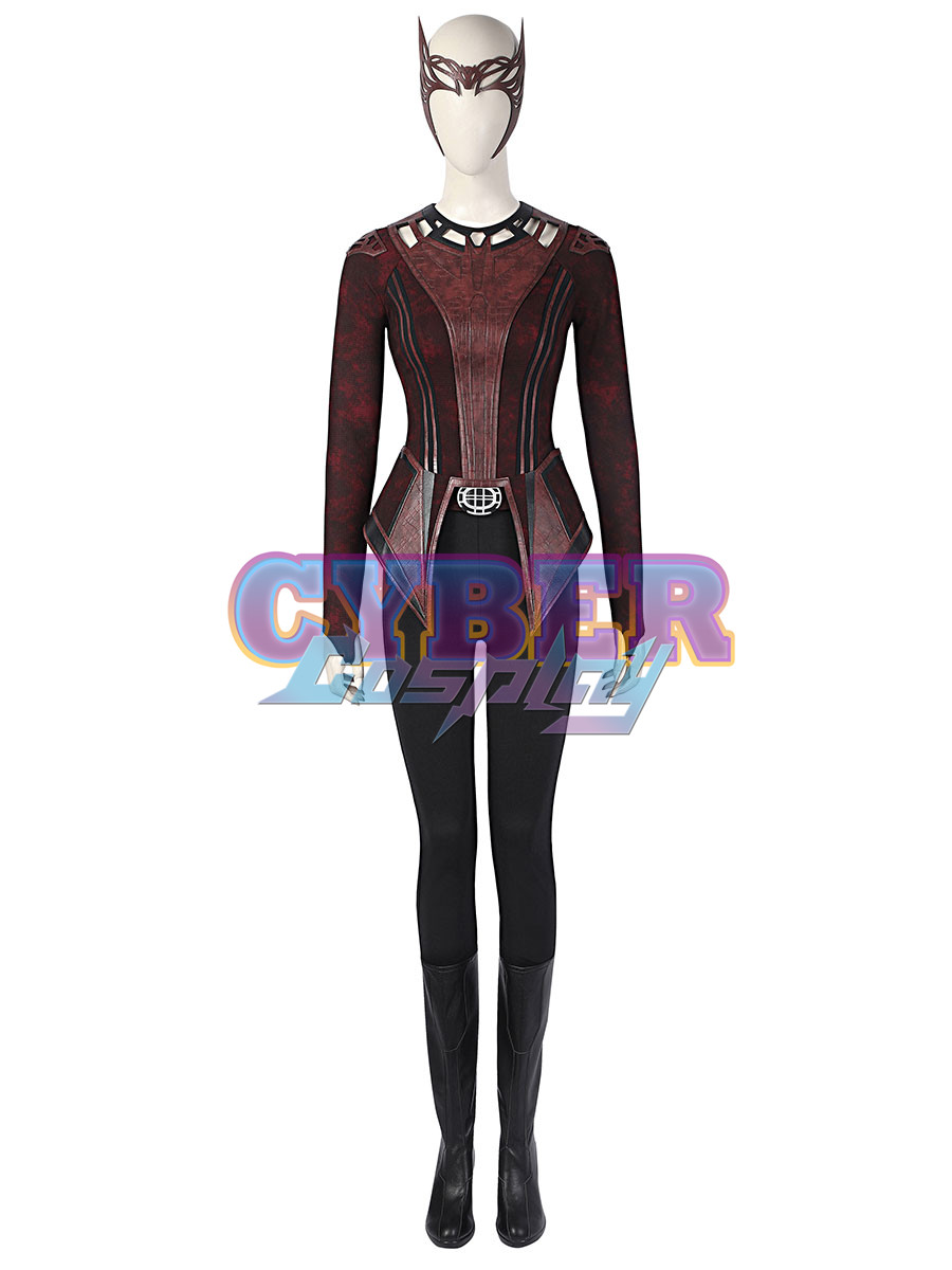 Doctor Strange in the Multiverse of Madness Wanda Scarlet Witch Cosplay Costume C01027