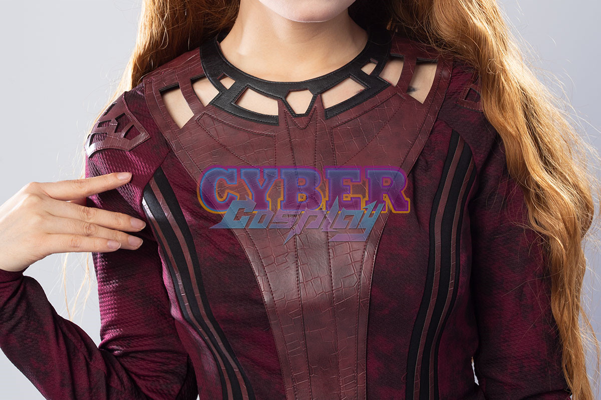 Doctor Strange in the Multiverse of Madness Wanda Scarlet Witch Cosplay Costume C01027