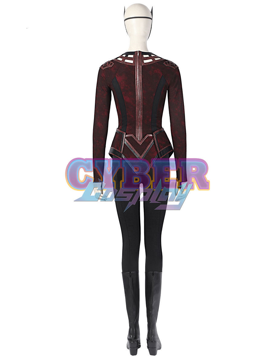 Doctor Strange in the Multiverse of Madness Wanda Scarlet Witch Cosplay Costume C01027