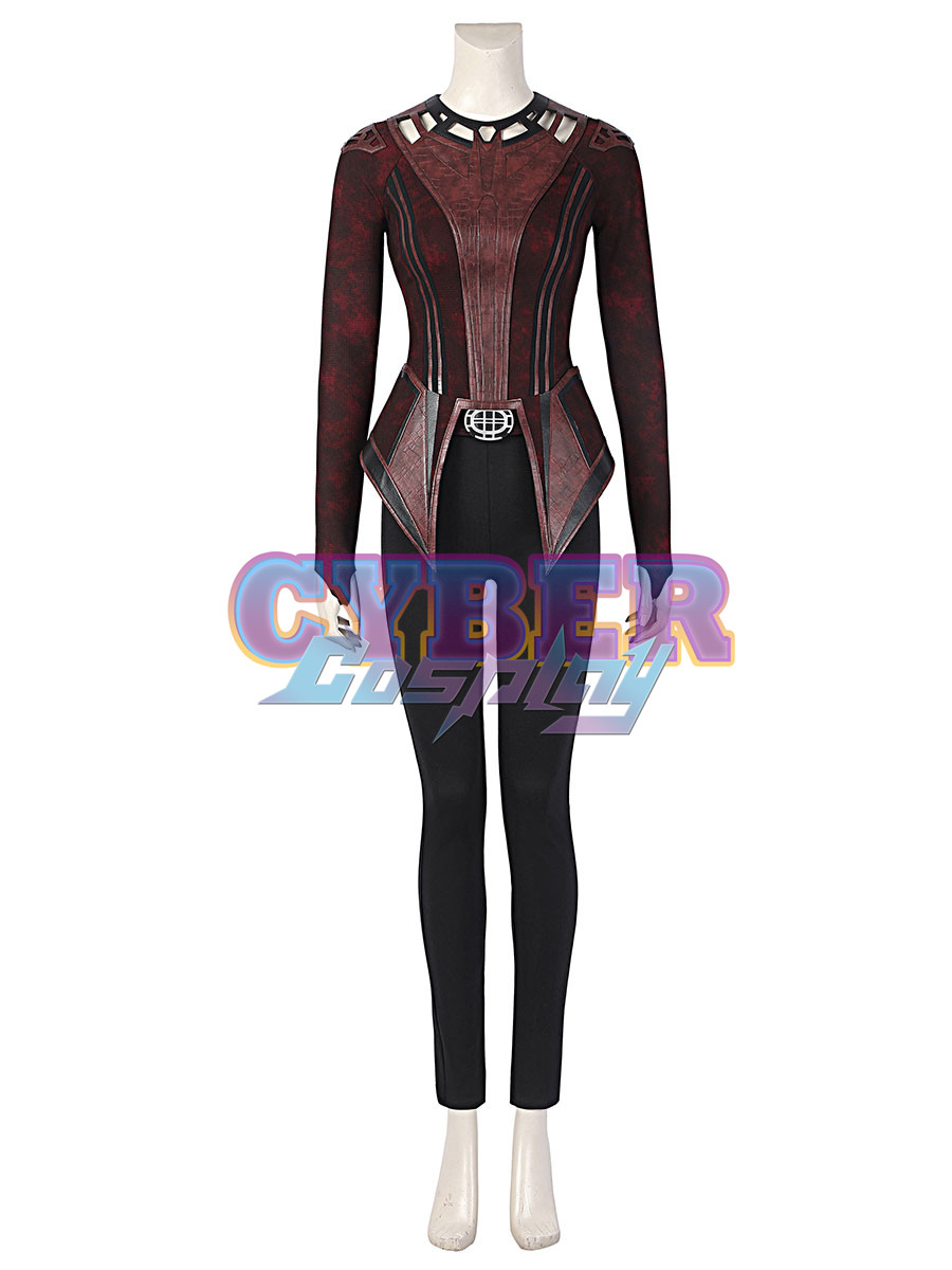 Doctor Strange in the Multiverse of Madness Wanda Scarlet Witch Cosplay Costume C01027