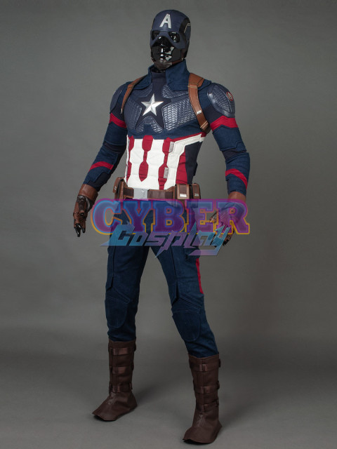 Avengers: Endgame - Steven Rogers Captain America Cosplay Costume mp004310