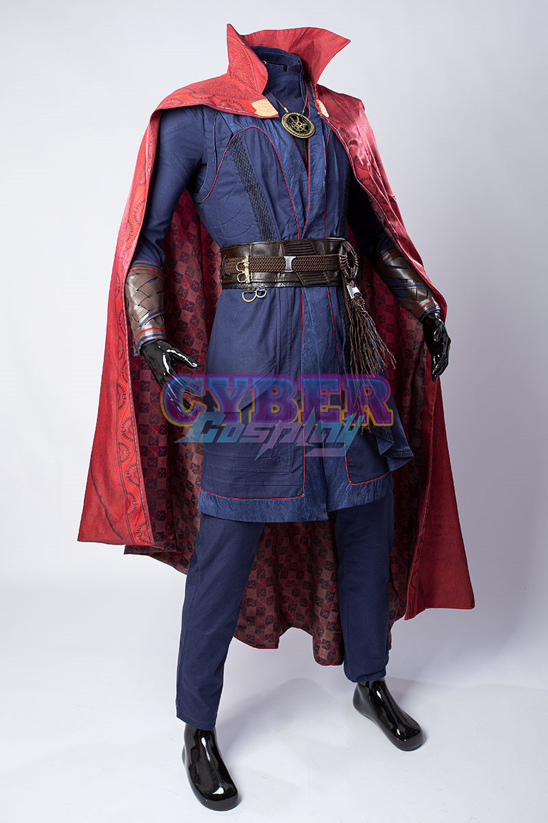 Doctor Strange in the Multiverse of Madness Stephen Strange Cosplay Costume C01043 Upgraded Version
