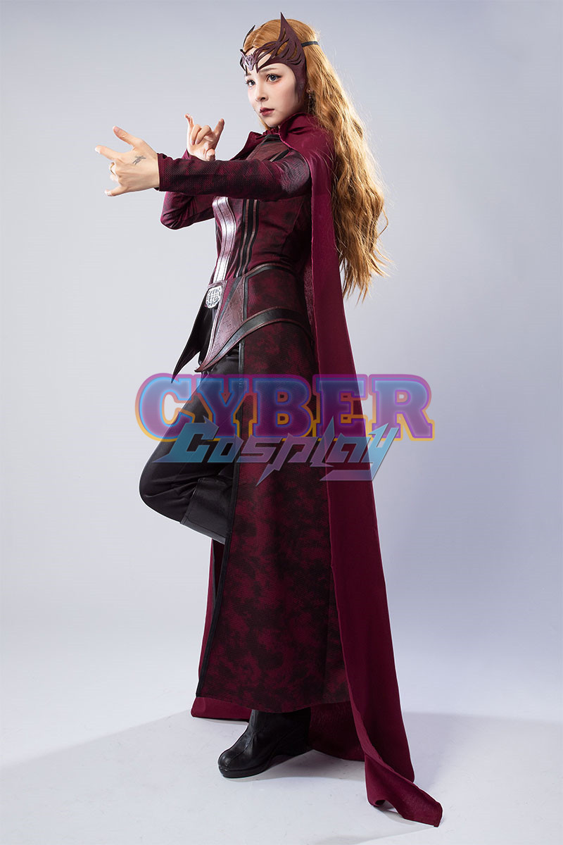 Doctor Strange in the Multiverse of Madness Wanda Scarlet Witch Cosplay Costume C01027