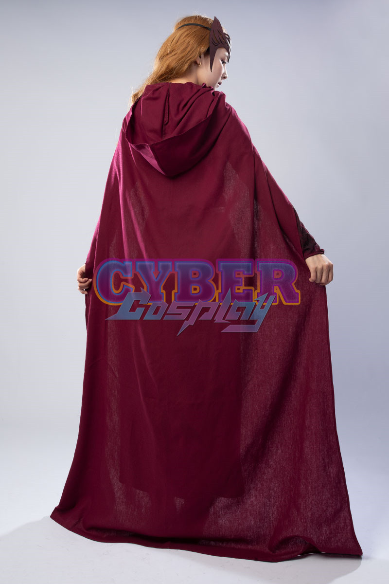 Doctor Strange in the Multiverse of Madness Wanda Scarlet Witch Cosplay Costume C01027