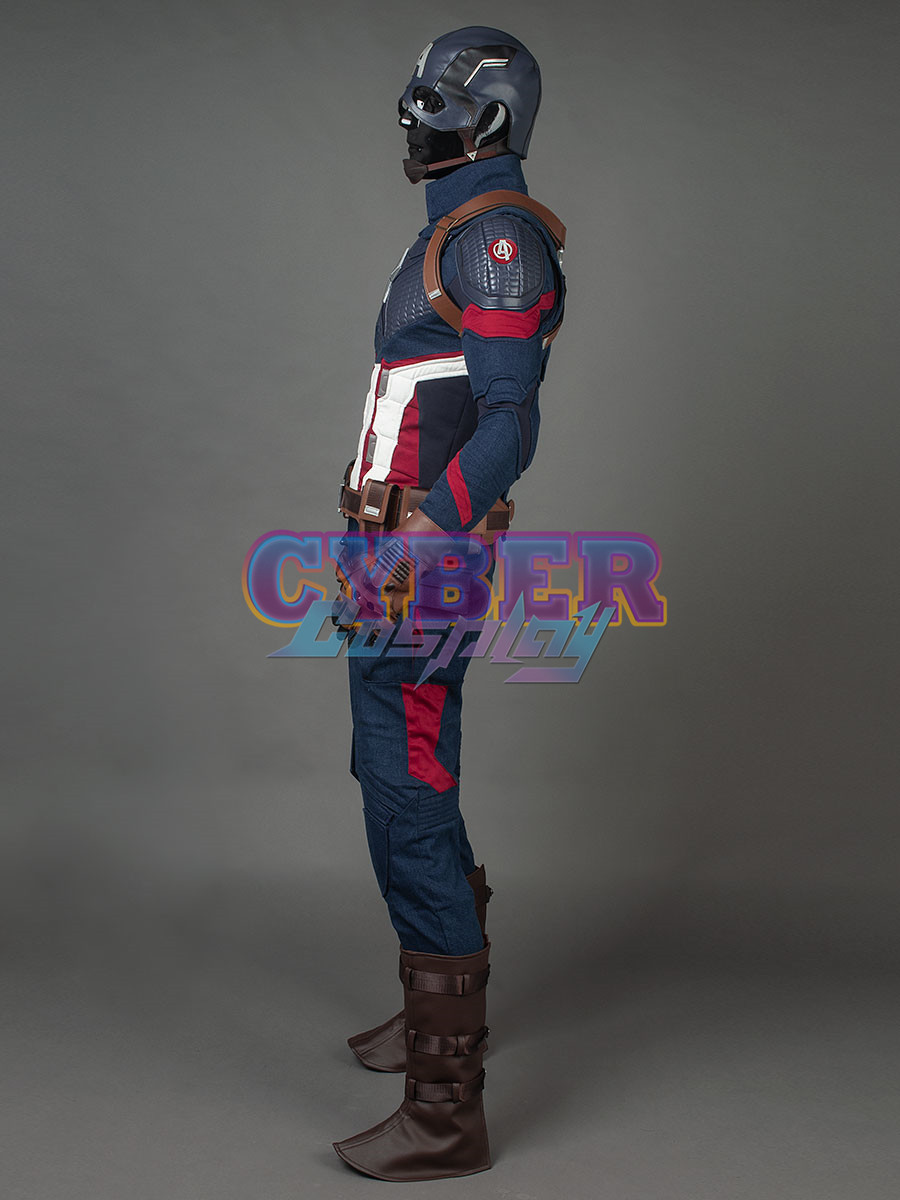 Avengers: Endgame - Steven Rogers Captain America Cosplay Costume mp004310