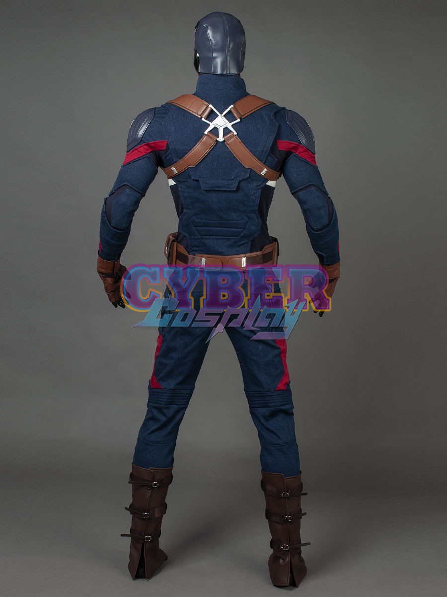 Avengers: Endgame - Steven Rogers Captain America Cosplay Costume mp004310
