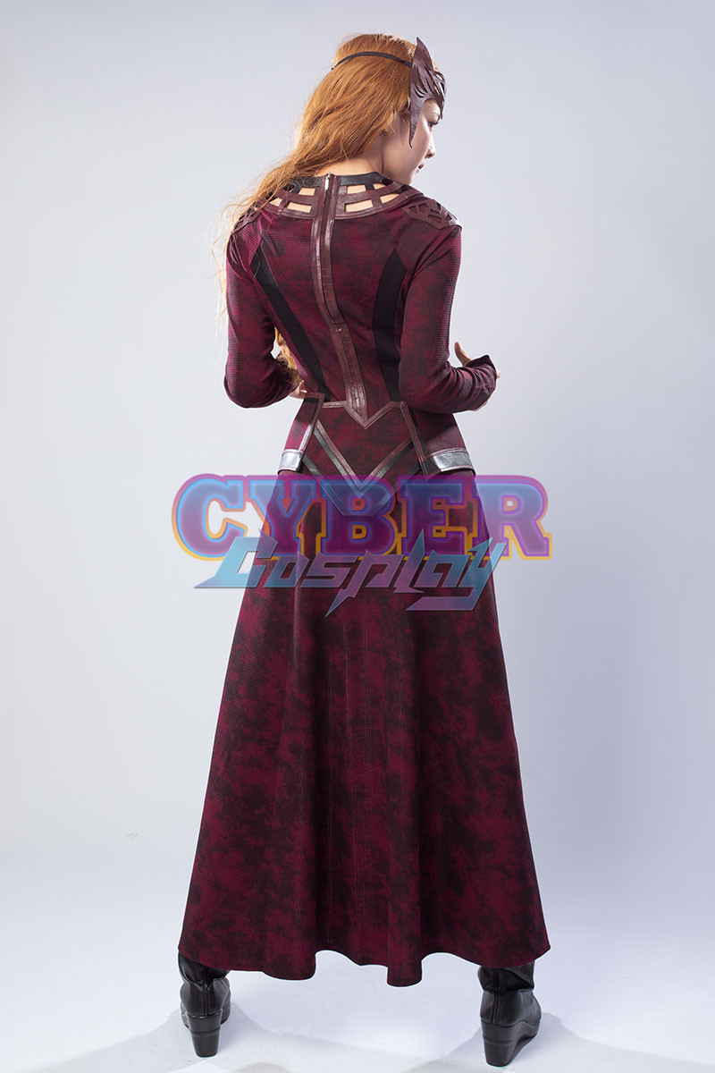 Doctor Strange in the Multiverse of Madness Wanda Scarlet Witch Cosplay Costume C01027
