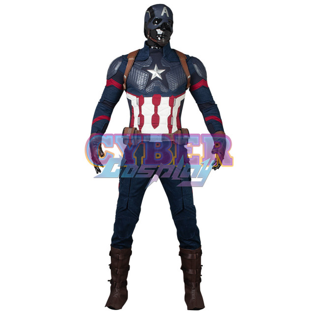 Avengers: Endgame - Steven Rogers Captain America Cosplay Costume mp004310