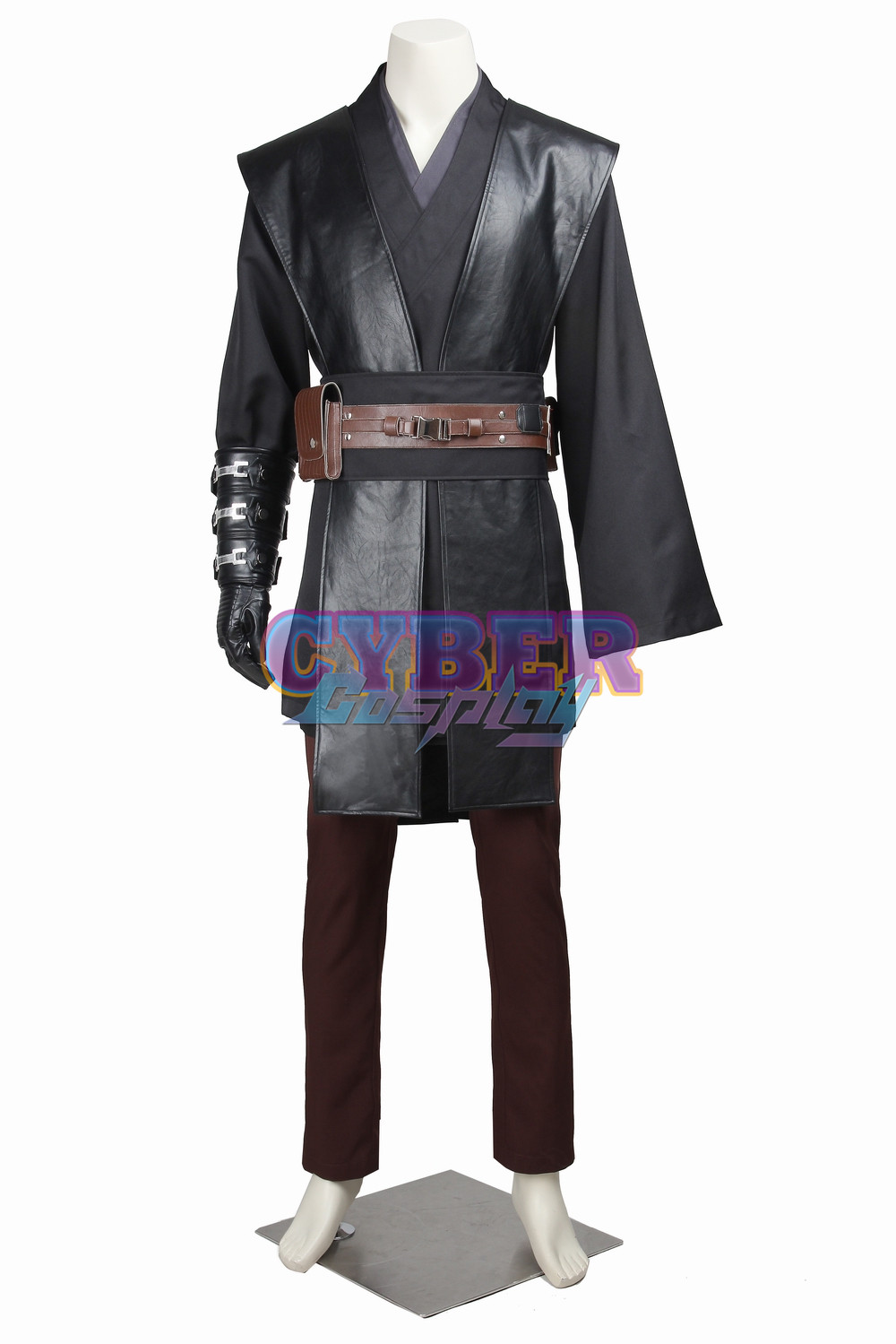 Revenge of the Sith/ Attack Of The Clones Anakin Skywalker Darth Vader Cosplay Costume C00359