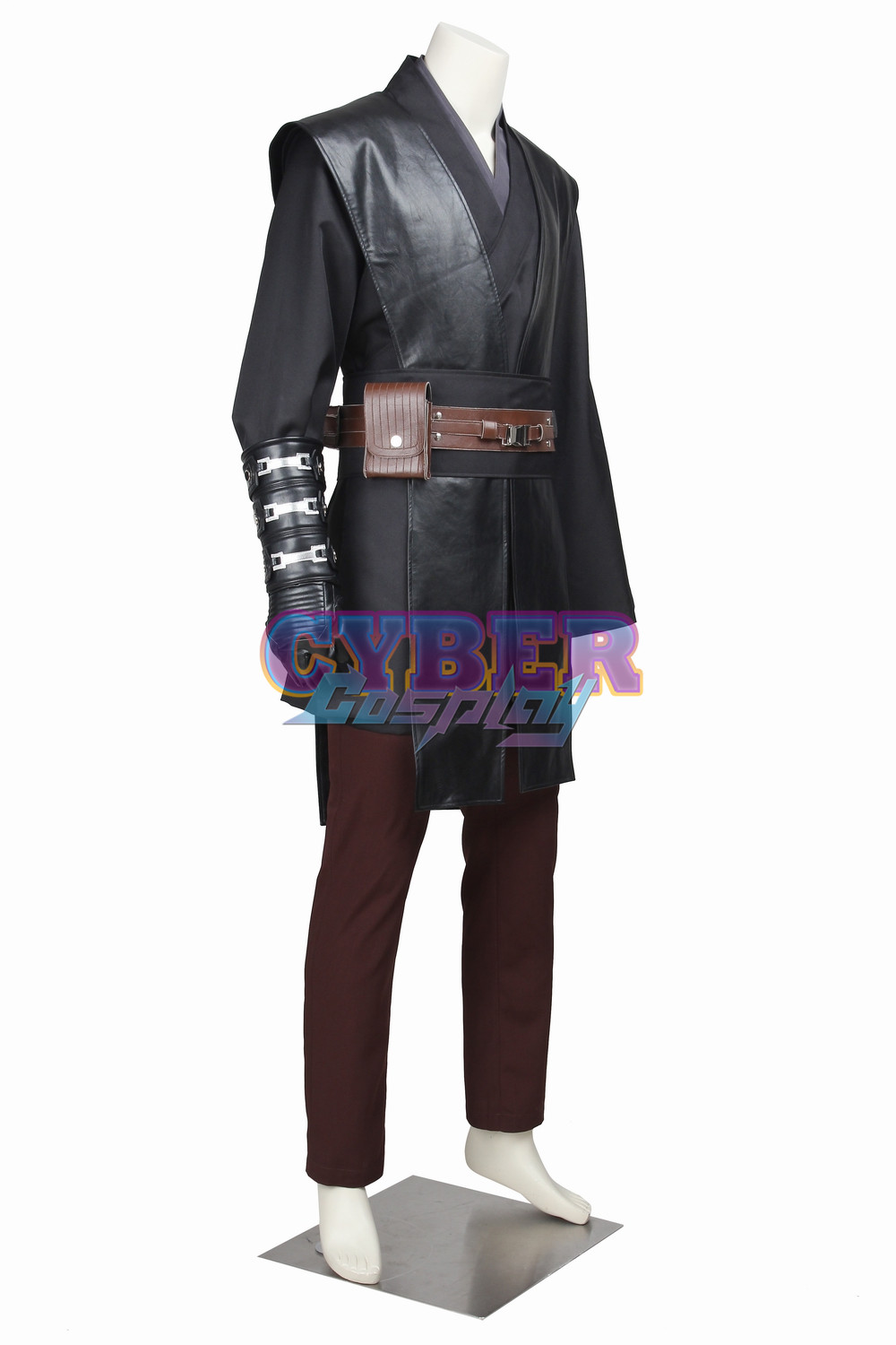 Revenge of the Sith/ Attack Of The Clones Anakin Skywalker Darth Vader Cosplay Costume C00359