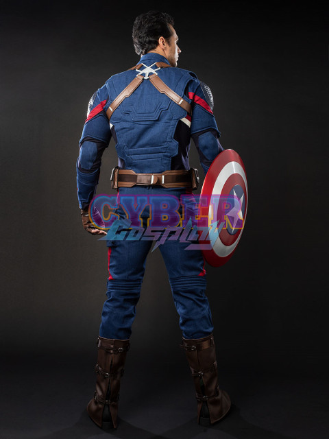 Avengers: Endgame - Steven Rogers Captain America Cosplay Costume mp004310