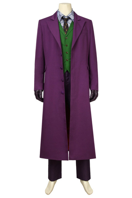 The Dark Knight Joker Cosplay Costume C02983