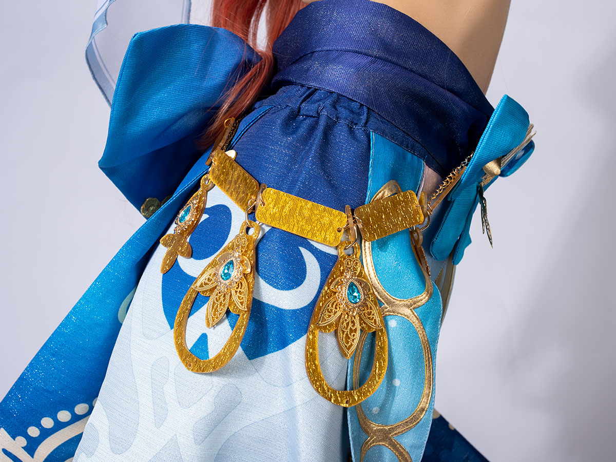 Game Genshin Impact Xumi NiLou Cosplay Costume Upgraded Version C07011