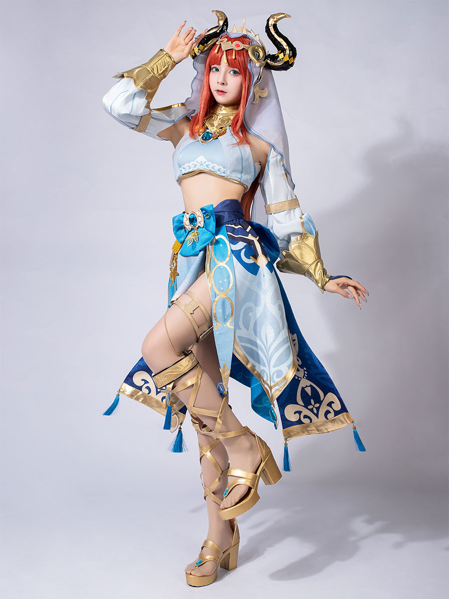 Game Genshin Impact Xumi NiLou Cosplay Costume Upgraded Version C07011