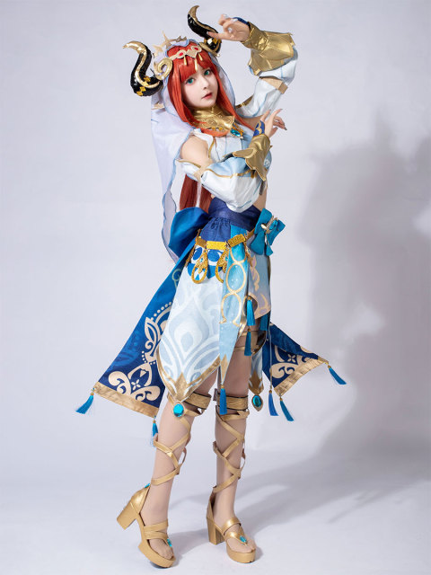 Game Genshin Impact Xumi NiLou Cosplay Costume Upgraded Version C07011