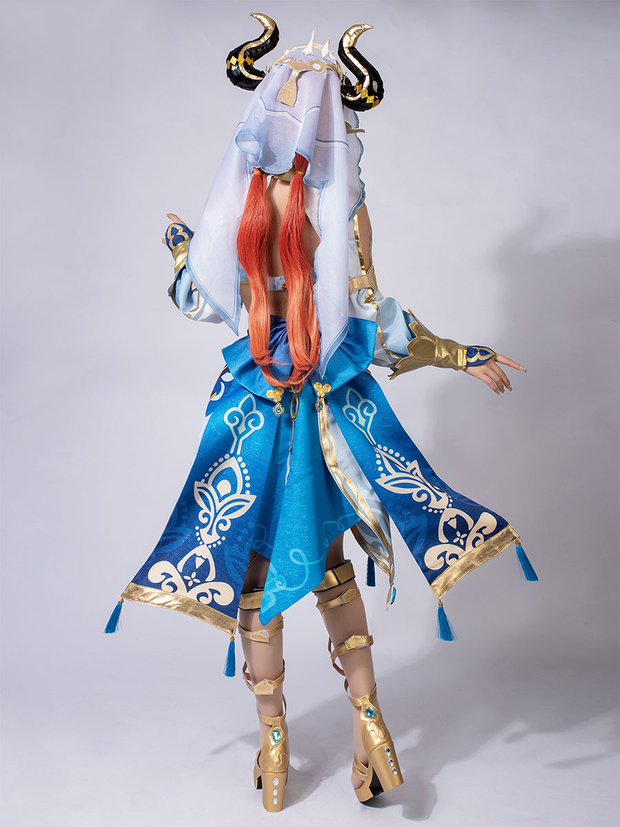 Game Genshin Impact Xumi NiLou Cosplay Costume Upgraded Version C07011