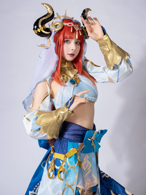 Game Genshin Impact Xumi NiLou Cosplay Costume Upgraded Version C07011