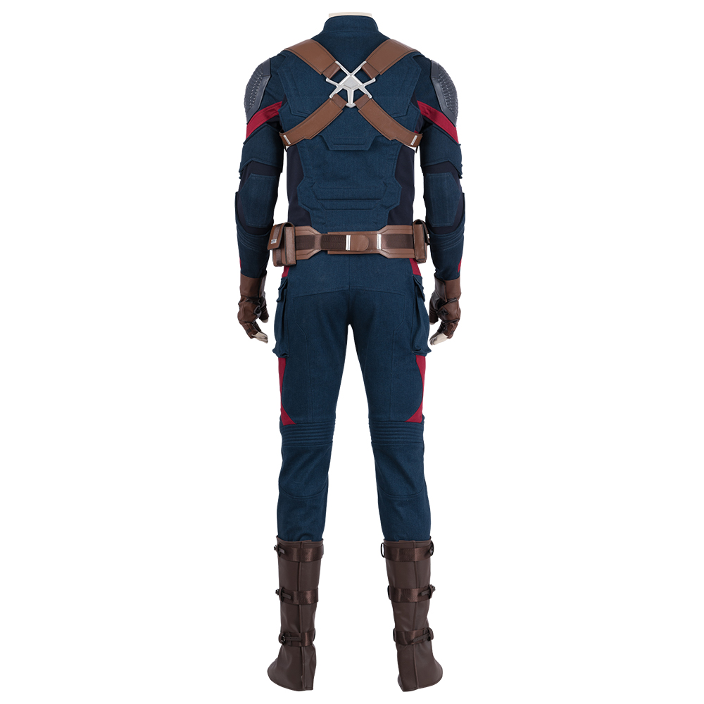 Ready to Ship Endgame Captain America Steve Rogers Cosplay Costume mp004310-103
