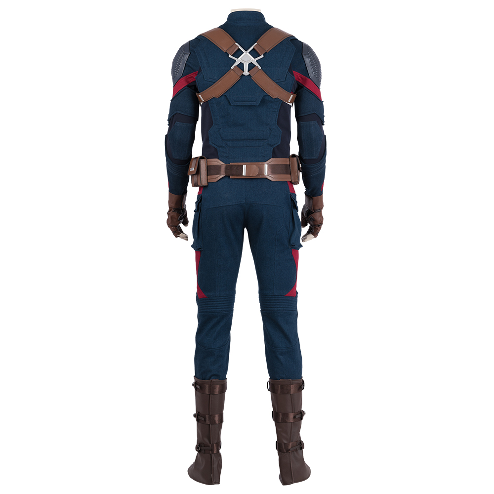 Ready to Ship Endgame Captain America Steve Rogers Cosplay Costume mp004310-103