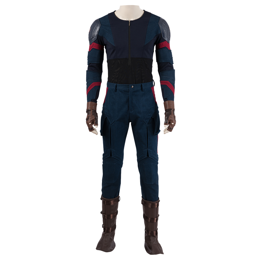 Ready to Ship Endgame Captain America Steve Rogers Cosplay Costume mp004310-103