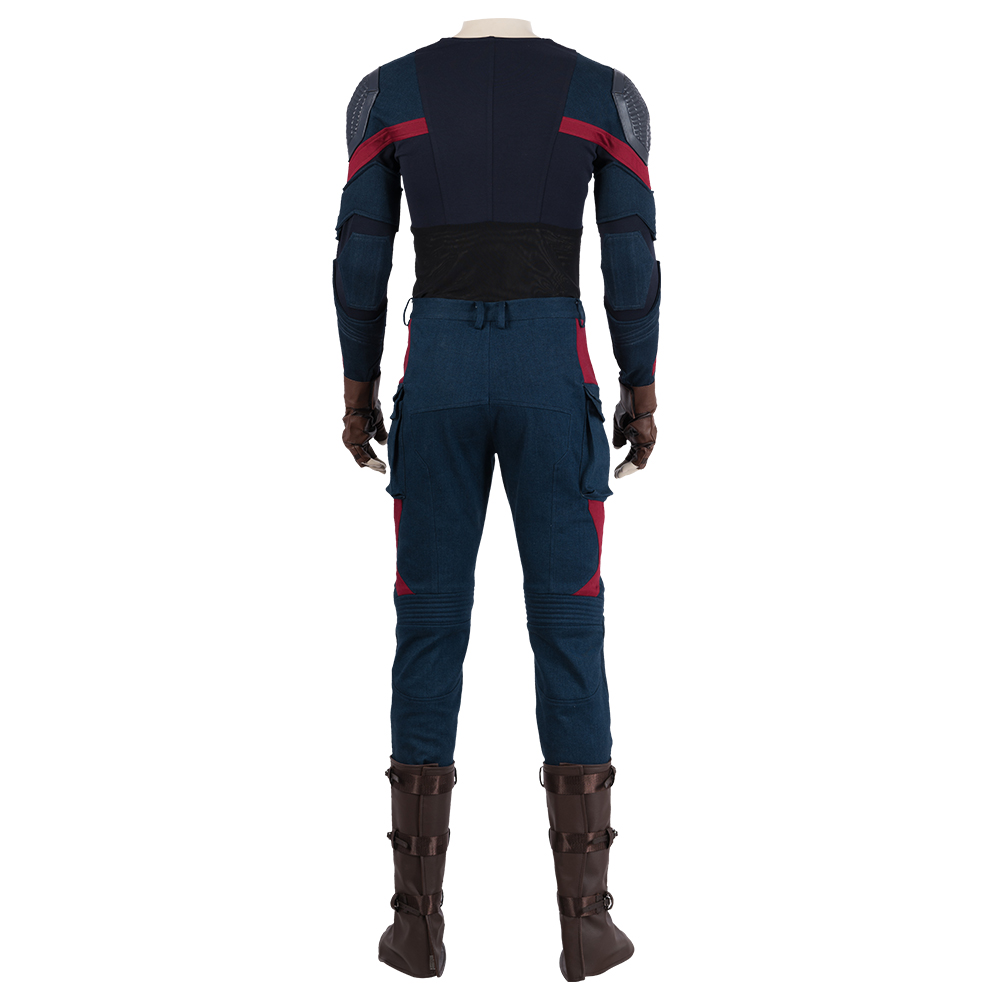 Ready to Ship Endgame Captain America Steve Rogers Cosplay Costume mp004310-103