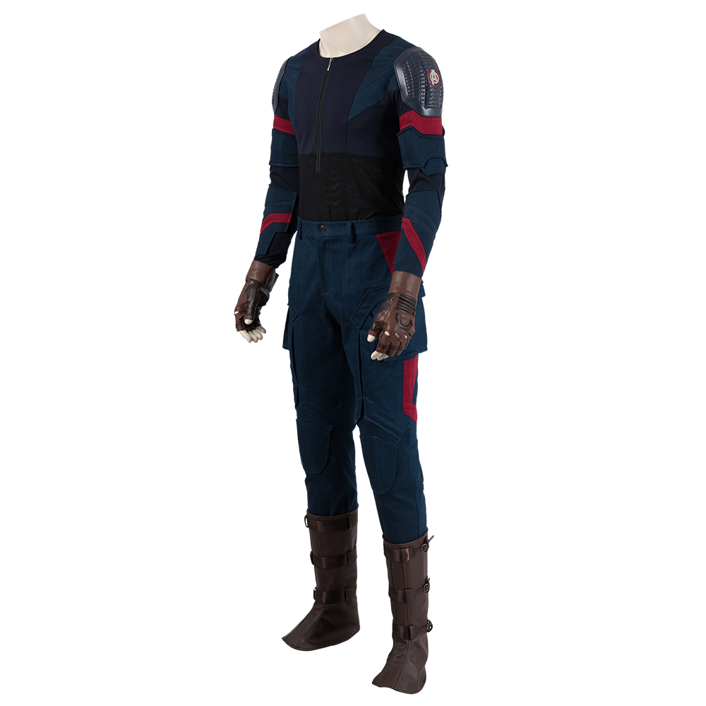 Ready to Ship Endgame Captain America Steve Rogers Cosplay Costume mp004310-103