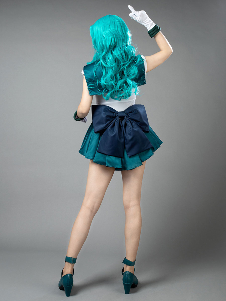 Sailor Moon Sailor Neptune Kaiou Michiru Cosplay Costume mp000515
