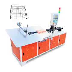 Automatic cnc 2D wire bending machine