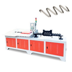 2D cnc wire bending machine with cutting function 10mm
