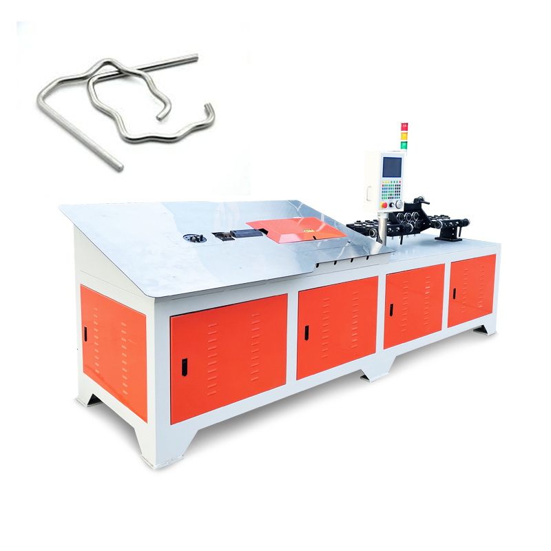 2D cnc wire bending machine with cutting function 10mm