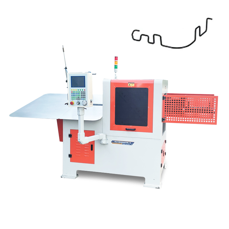 3d 2-8mm Cnc Full Automatic Wire Forming Machine Feeding Bending And Cutting Cnc Wire Bending Machine