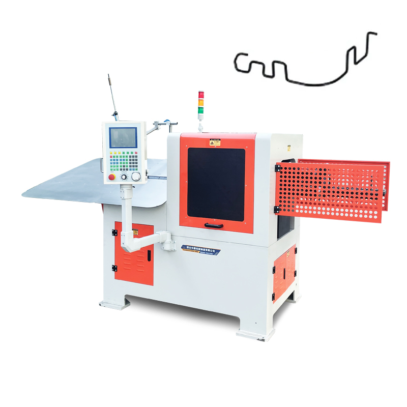 Automatic Cnc 3d Wire Bending Machine Wire Rotation Stainless Steel Round Wire Bar Bending Forming Machine