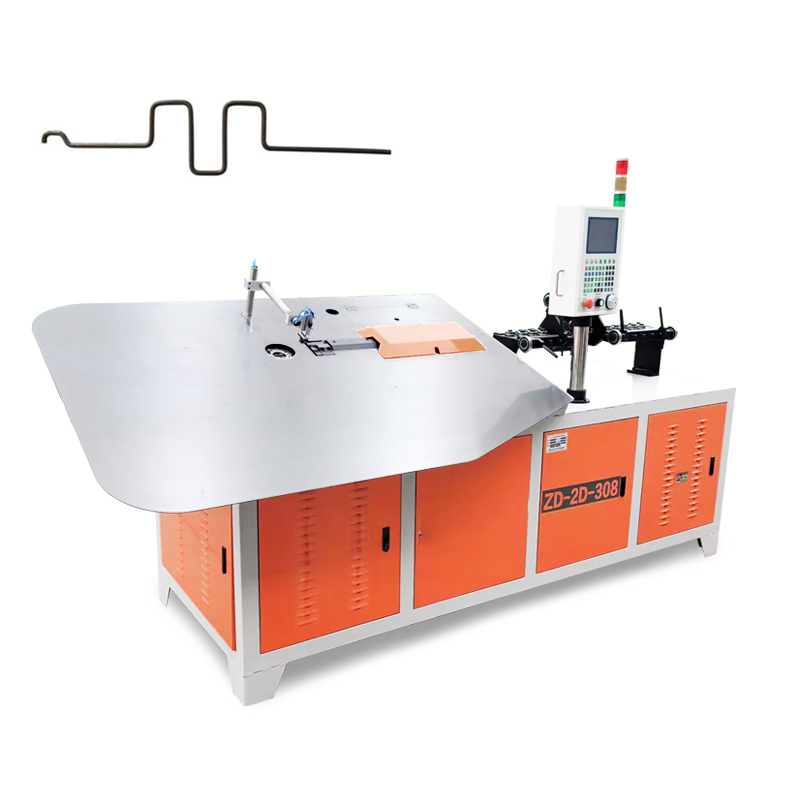 CNC fully automatic metal wire bending machine for making car seat 2D wire forming machine