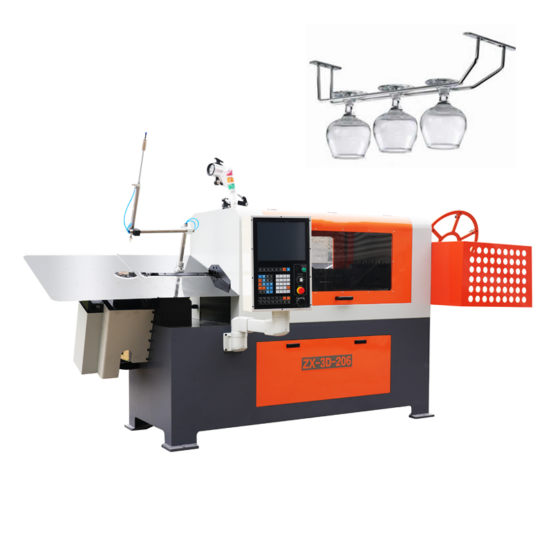 6轴2-6mm全自动碳钢丝折弯机厂家