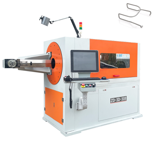 Stable Performance 3-8mm 5 Axis 3D Wire Bending Machine Rotary Head Machine 3D