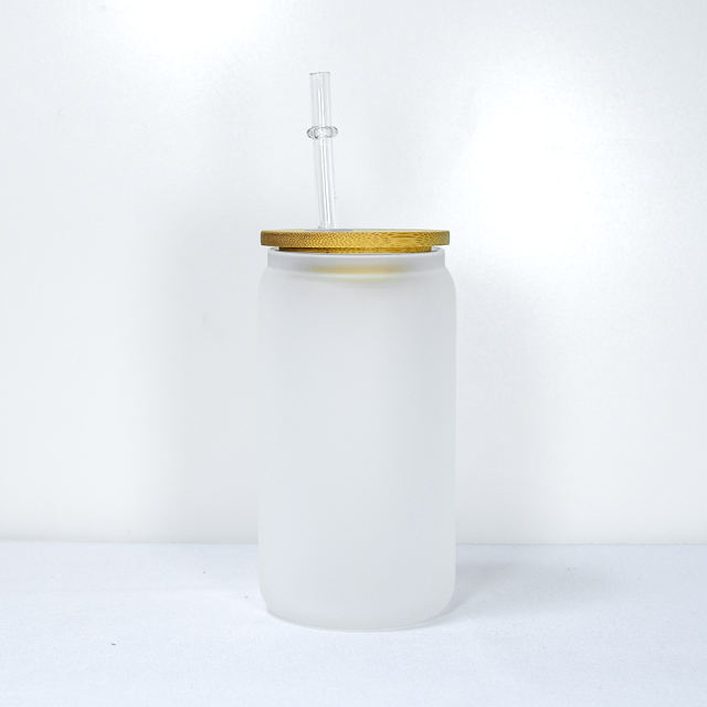 US warehouse 16oz sublimation glass jar