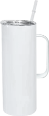 US warehouse 20oz sublimation straight tumbler with handle