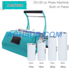 New 20oz 30oz multiple size assemble heat press machine