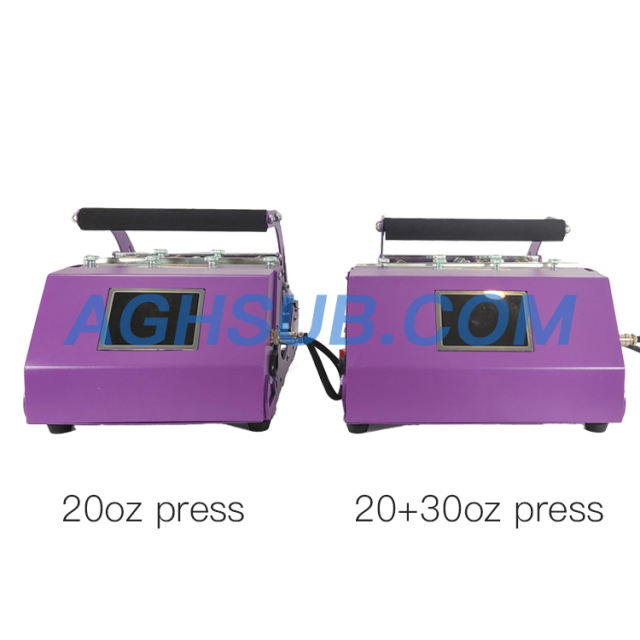 New 20oz 30oz multiple size assemble heat press machine