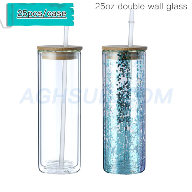 【PRE-SALE】double wall sublimation snow globe glass