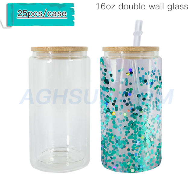 【PRE-SALE】double wall sublimation snow globe glass