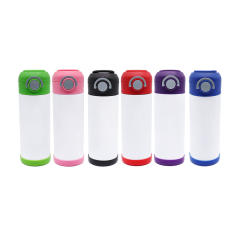 US warehouse 12oz 350ml sublimation kids bounce bottle