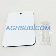 US warehouse Sublimation MDF cash card 150*100mm with plastic money holder