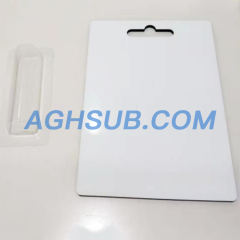 US warehouse Sublimation MDF cash card 150*100mm with plastic money holder
